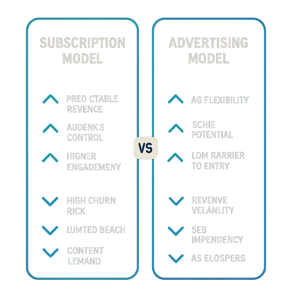 a comparison of revenue strategies for publishers