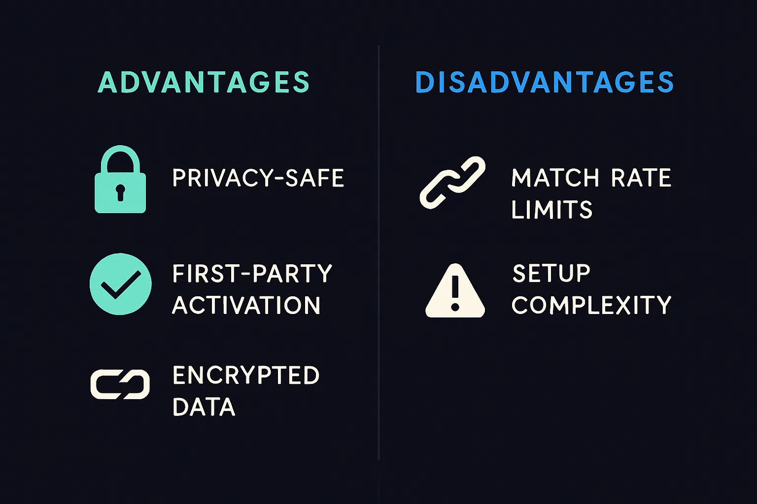 Pros and cons of data clean rooms
