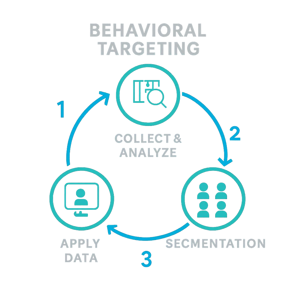 The three-step behavioral targeting process