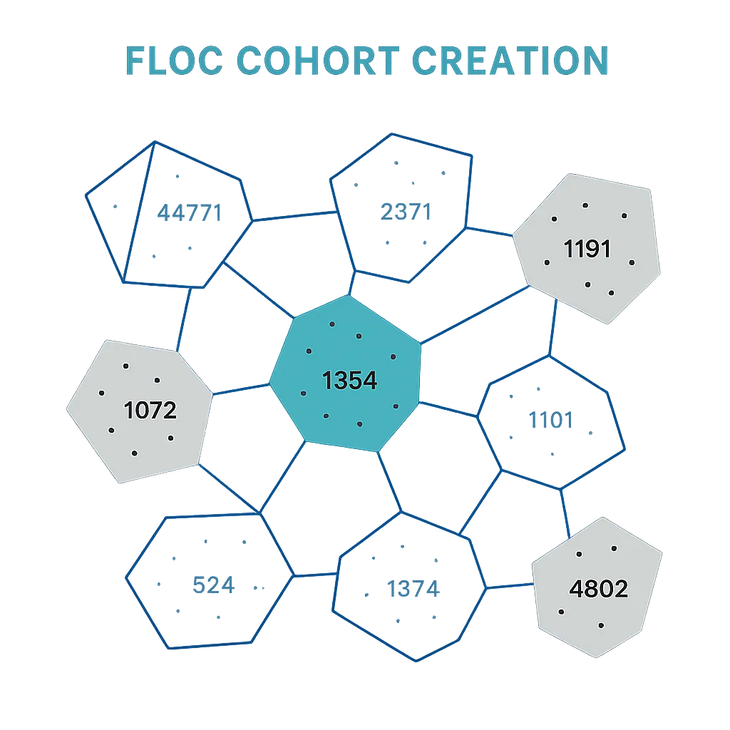 FLoC cohort creation diagram