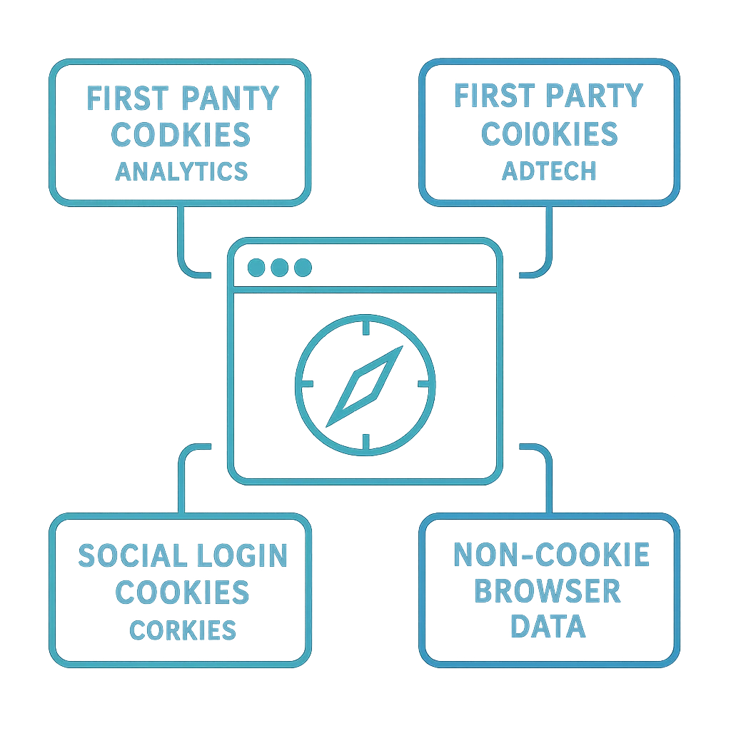How Safari's Intelligent Tracking Prevention (ITP) handles cookies and non-cookie data