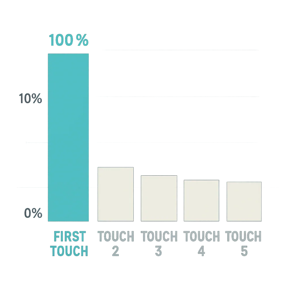 graph-first The First Interaction Attribution Model