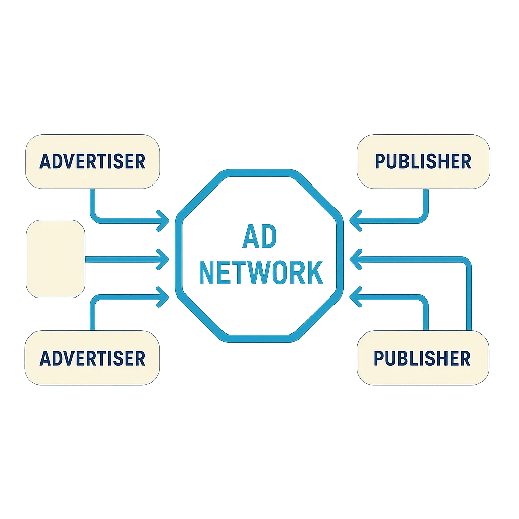 Ad network diagram