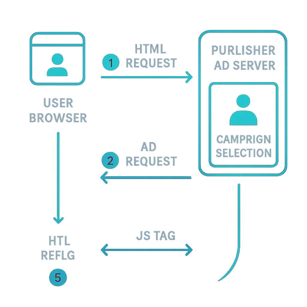 How first-party ad servers work